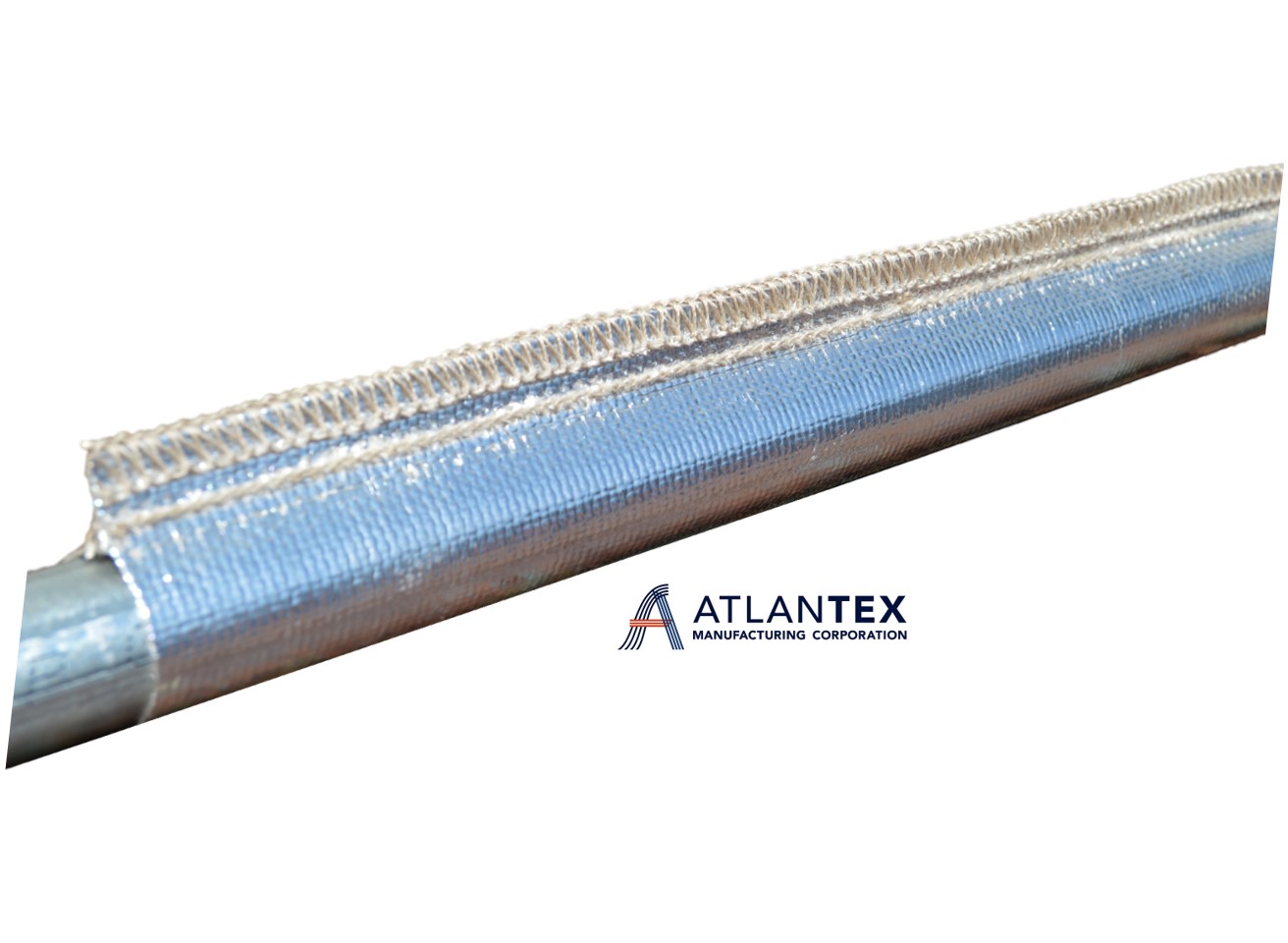 2 1/2 x 10 2 1/2 x 10' ATLANTEX RT40800-20-10 STS Reflect-Therm STS Sewn Reflective Sleeving