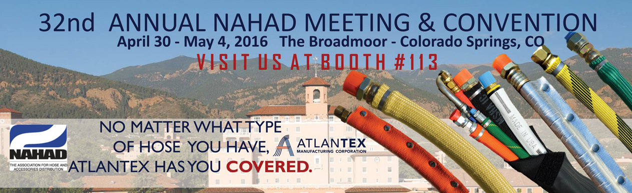 32nd Annual NAHAD Convention - Atlantex Booth #113
