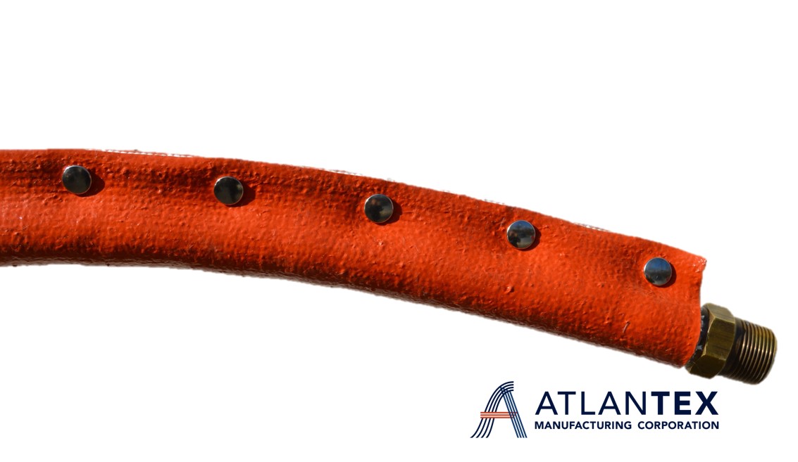 Silicone Firesleeve Sleeve - SNAP Closure - Atlantex Manufacturing Corp.