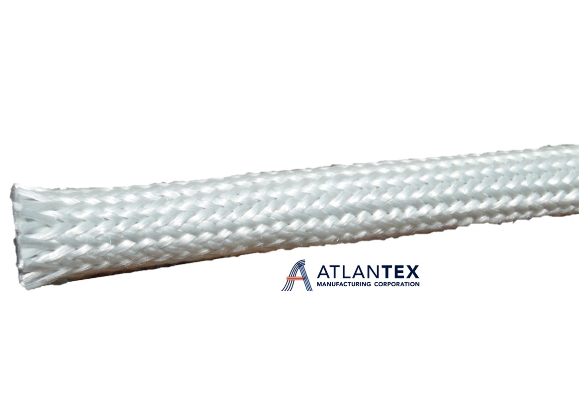 3 1/2 x 100 ATLANTEX PT56100-10-100 Pyrotex Industrial Knit Fire Sleeve Dash Size-56 500 Degree F Continuous Exposure 