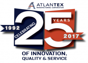 Atlantex Manufacturing 25th Anniversary Logo